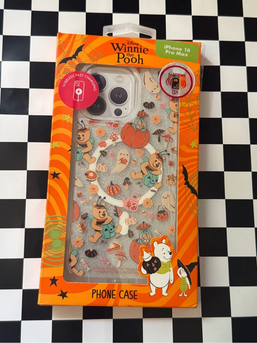 Halloween Winnie the Pooh iPhone 16 Pro Max Case